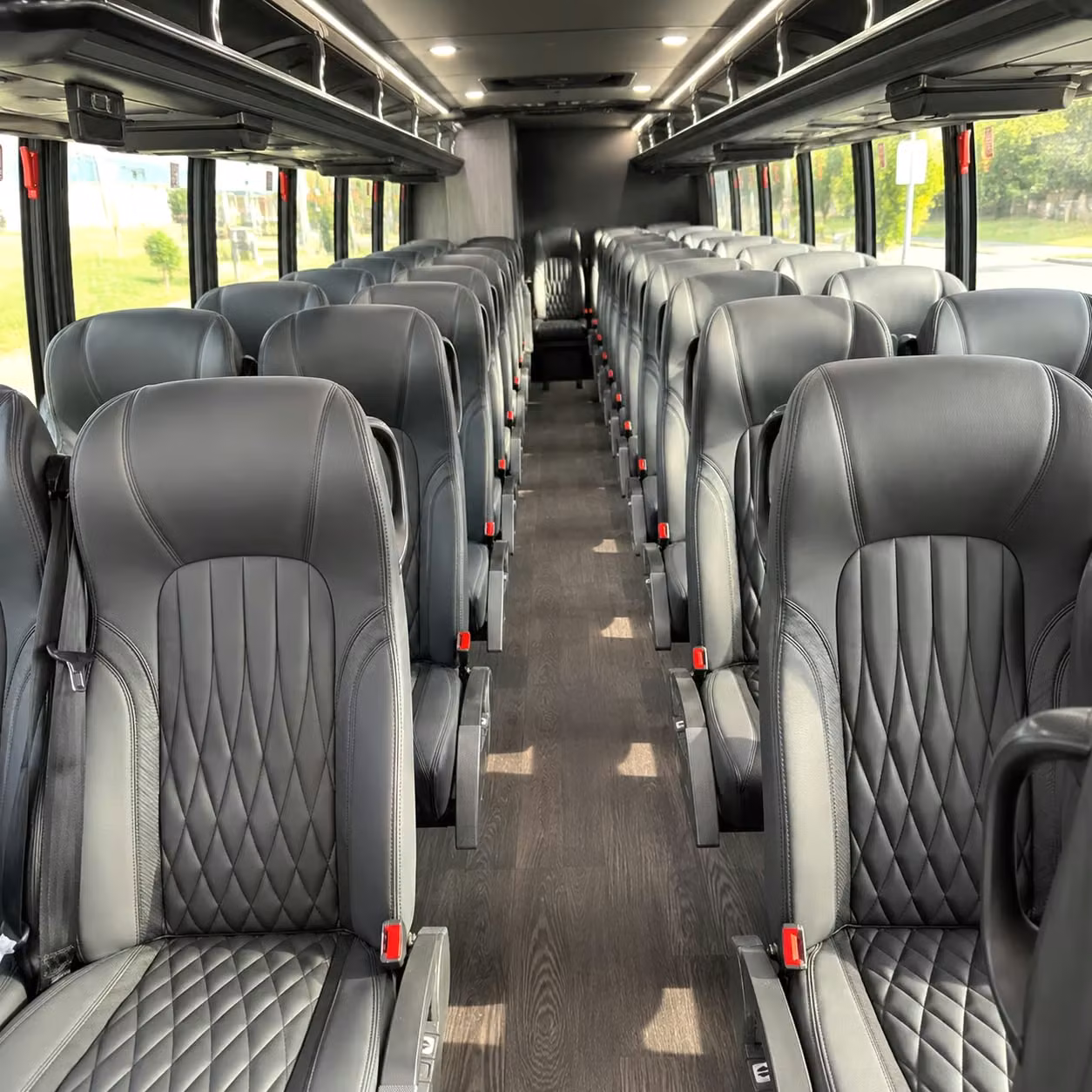 30 passenger minibus inside
