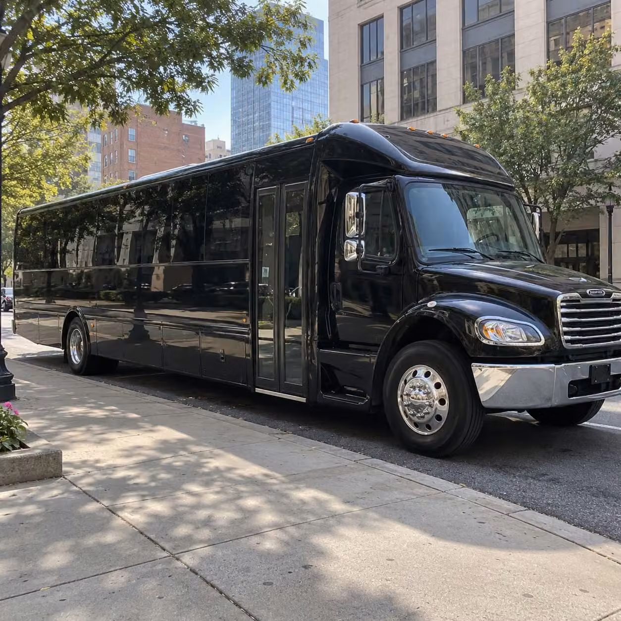 cleveland wedding shuttle services bus rentals